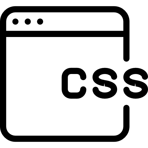 css Pixel Perfect Lineal icona