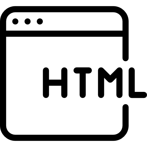 html Pixel Perfect Lineal Ícone