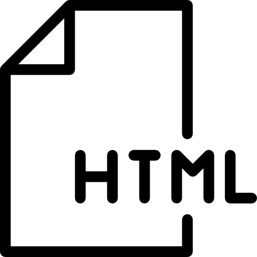 html Pixel Perfect Lineal ikona