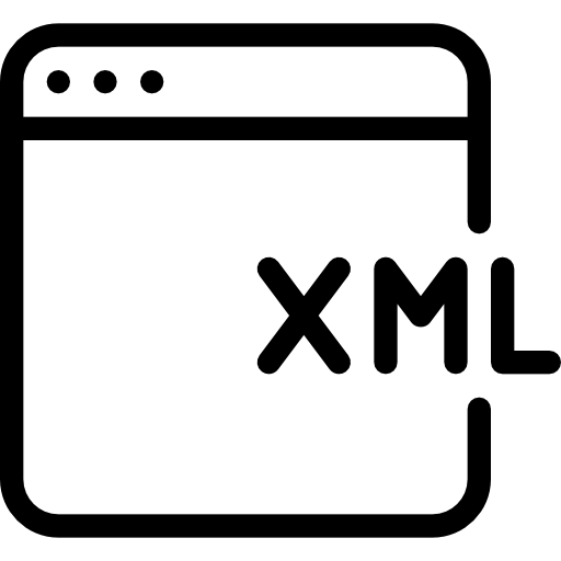 xml Pixel Perfect Lineal ikona