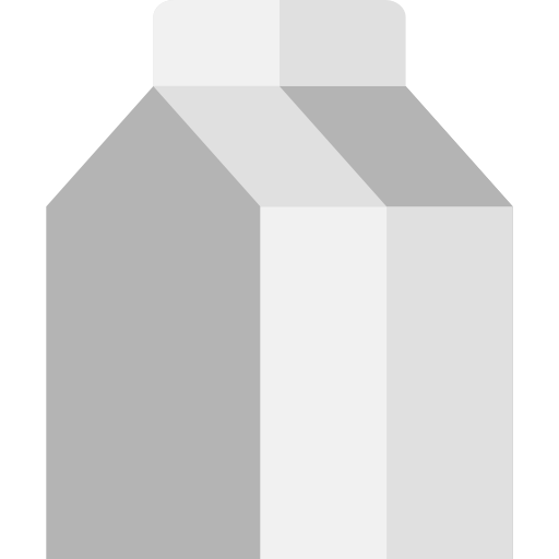 lait Basic Straight Flat Icône
