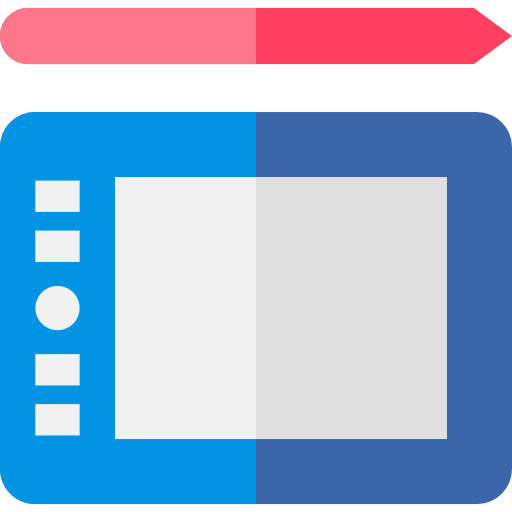 tablette Basic Straight Flat icon