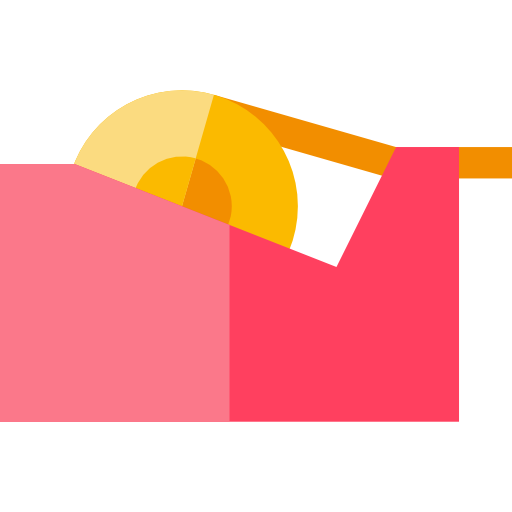klebeband Basic Straight Flat icon