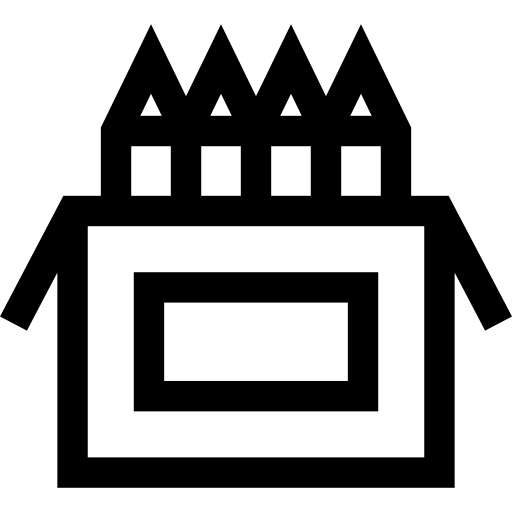 matite Basic Straight Lineal icona