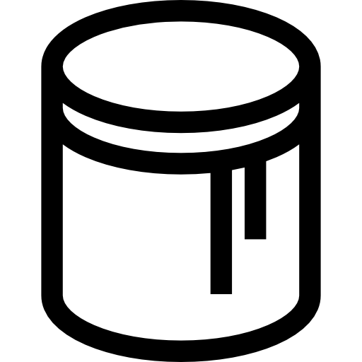 Paint bucket Basic Straight Lineal icon