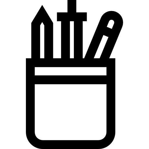 piórnik Basic Straight Lineal ikona