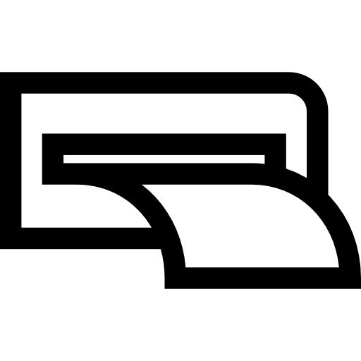 druk Basic Straight Lineal ikona