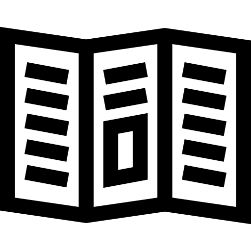 ロードマップ Basic Straight Lineal icon