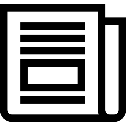 tekst regels Basic Straight Lineal icoon