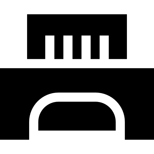 impresora Basic Straight Filled icono