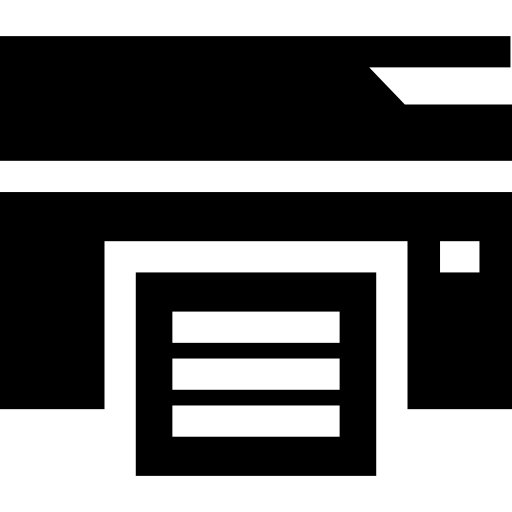Printing Basic Straight Filled icon