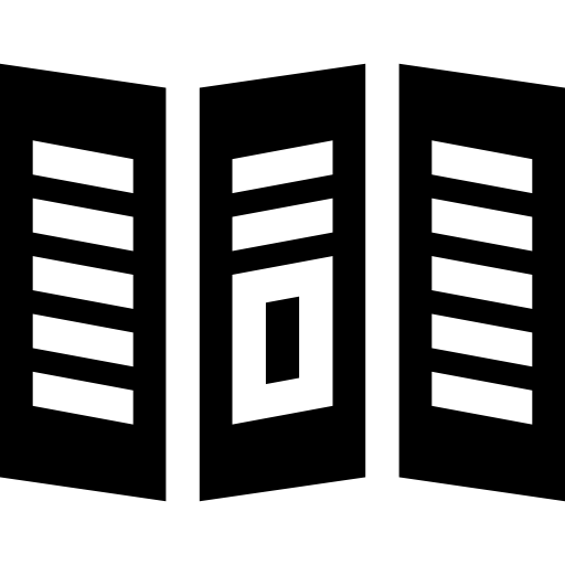 straßenkarte Basic Straight Filled icon