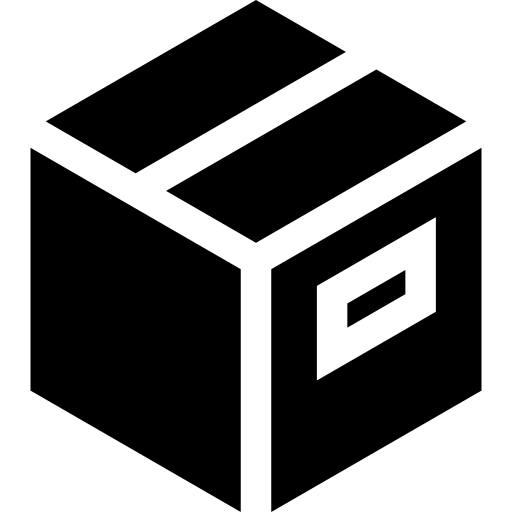 Package Basic Straight Filled icon