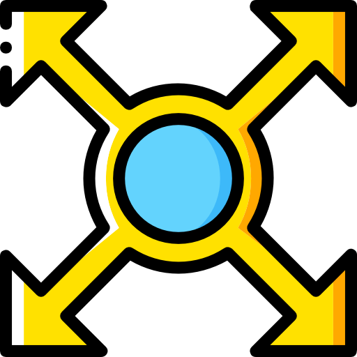 uitbreiden Basic Miscellany Yellow icoon