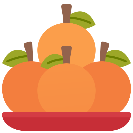 sinaasappelen Amethys Design Flat icoon