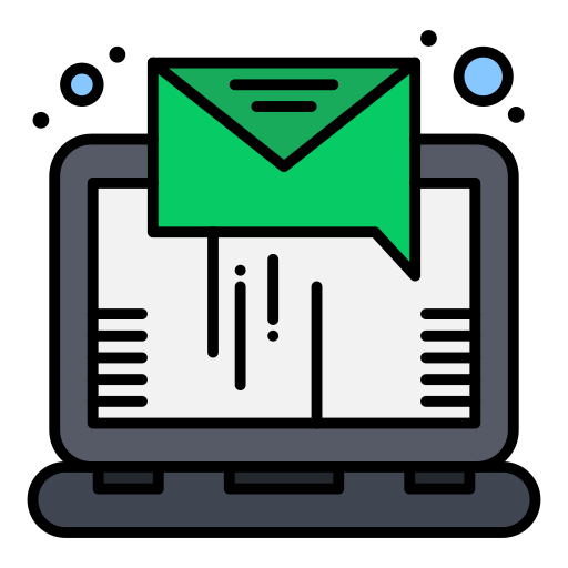 o email Flatart Icons Lineal Color Ícone