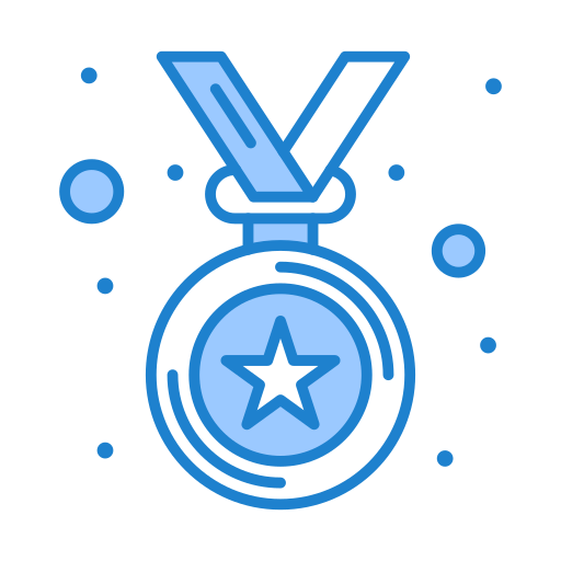médaille Generic Blue Icône