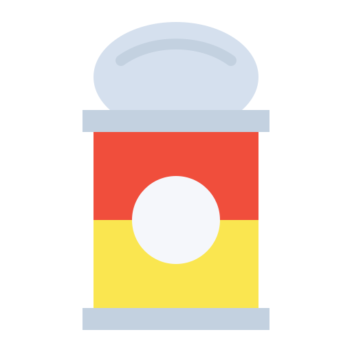 缶詰食品 Generic Flat icon