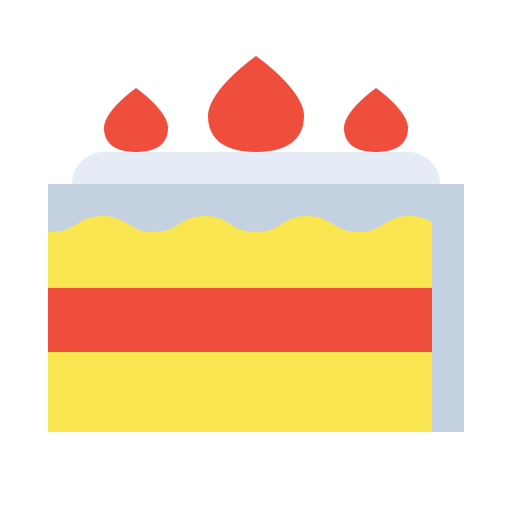 Piece of cake Generic Flat icon
