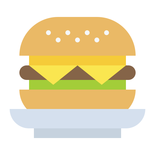 ハンバーガー Generic Flat icon