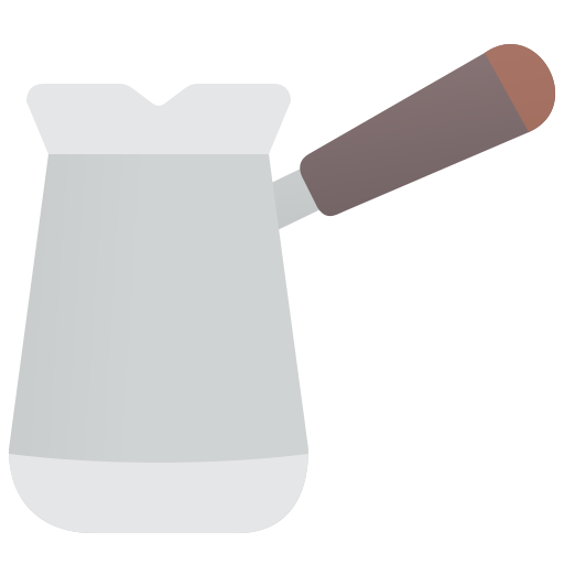 Coffee pot Amethys Design Flat icon