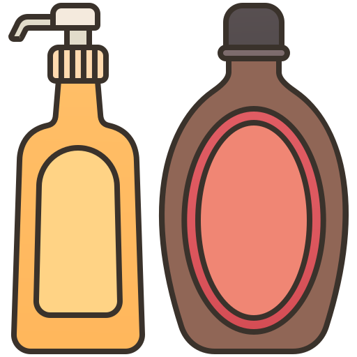 Maple syrup Amethys Design Lineal Color icon
