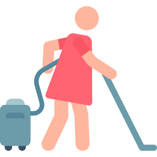 Vacuum cleaner Pictograms Colour icon