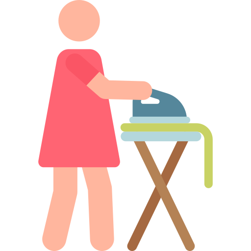 Ironing Pictograms Colour icon