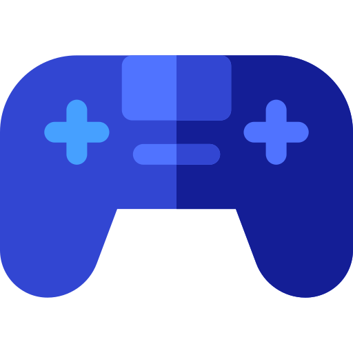 gamepad Basic Rounded Flat icoon