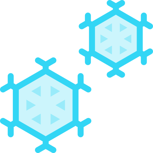 Snowflake Detailed color Lineal color icon