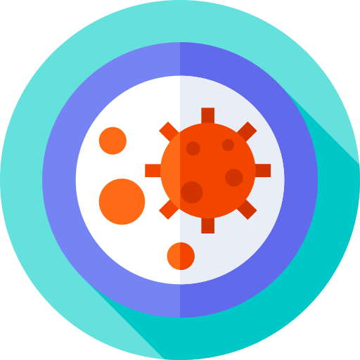 Petri dish Flat Circular Flat icon