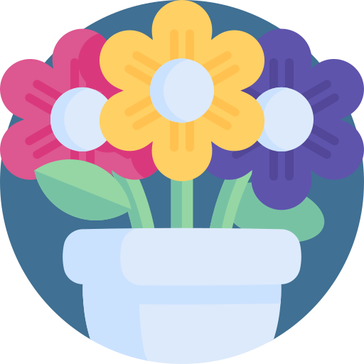 flores Detailed Flat Circular Flat icono