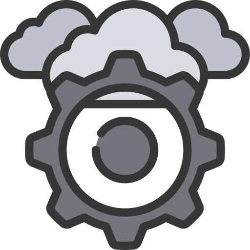 cloud-einstellungen Juicy Fish Soft-fill icon