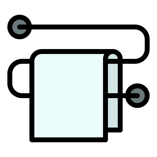 toallero Generic Outline Color icono