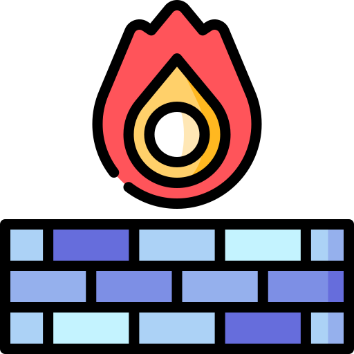 Firewall Special Lineal color icon