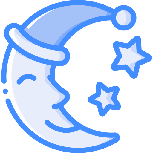 Moon Basic Miscellany Blue icon