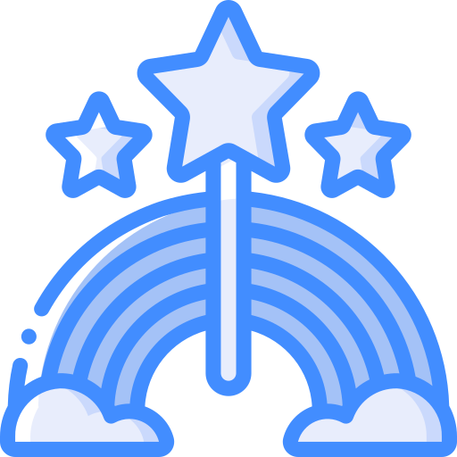 지팡이 Basic Miscellany Blue icon