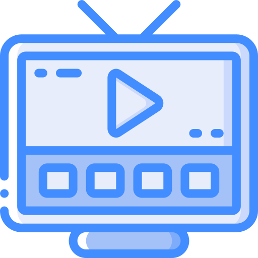 monitor televisivo Basic Miscellany Blue icona