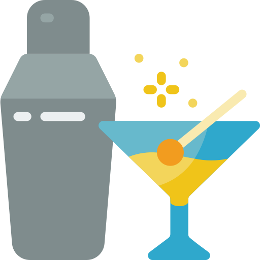 cocktail-shaker Basic Miscellany Flat icon