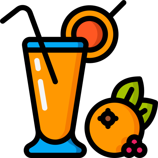 cocktail Basic Miscellany Lineal Color icon