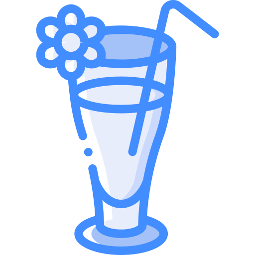 Cocktail Basic Miscellany Blue icon