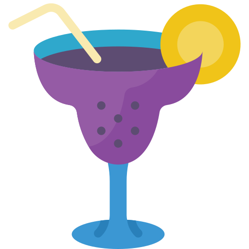 Cocktail Basic Miscellany Flat icon