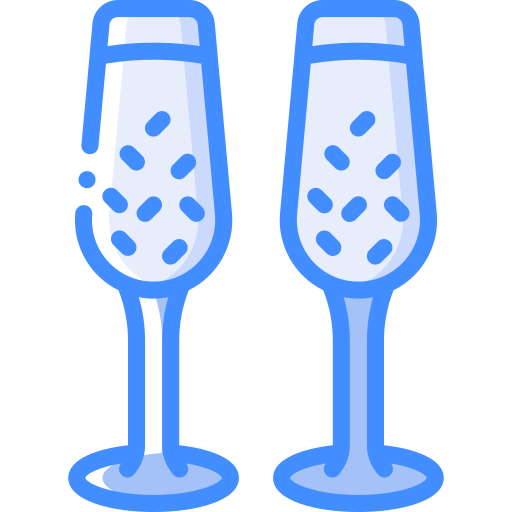 Cocktails Basic Miscellany Blue icon