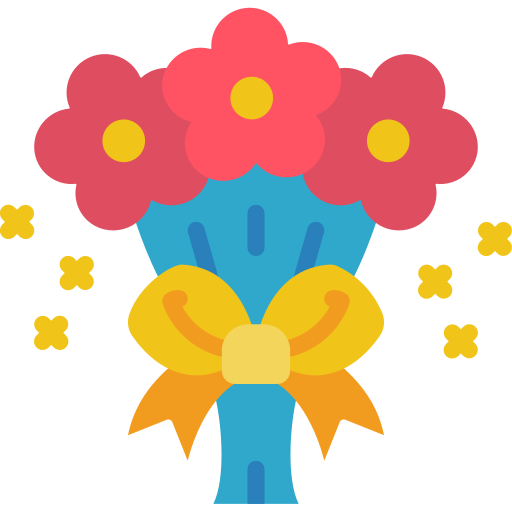 bloemen Basic Miscellany Flat icoon