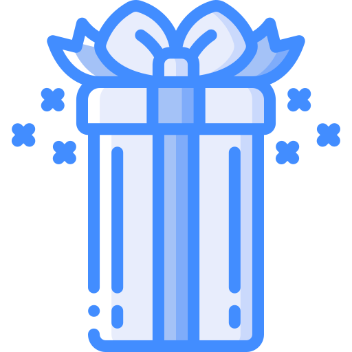 presente Basic Miscellany Blue icono