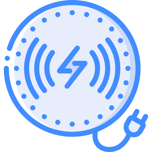 充電 Basic Miscellany Blue icon