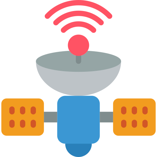 Satellite Basic Miscellany Flat icon