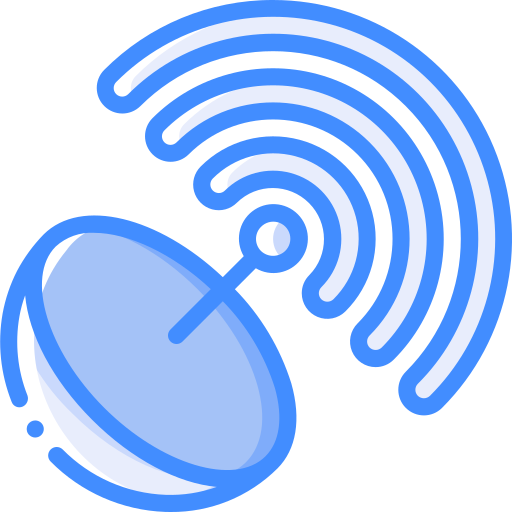 satélite Basic Miscellany Blue icono