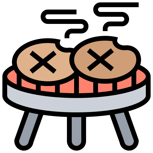 Bbq Meticulous Lineal Color icon