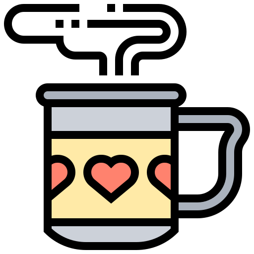 Coffee cup Meticulous Lineal Color icon
